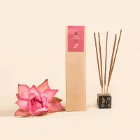 Благовония палочки "Лотос", натуральные травяные, 10 шт., Иша Лайф; Lotus Incense/Agarbatti  (Pack of 10 pc), Isha Life